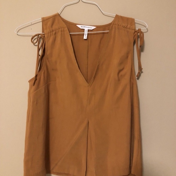 BCBGeneration Sleeveless Shoulder-Tie Tank - Picture 2 of 5